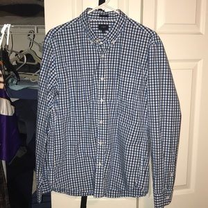 J Crew Men’s Casual Button Down Size L